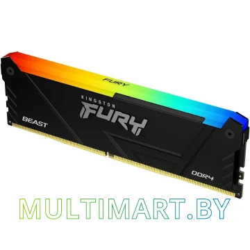 Оперативная память Kingston FURY Beast RGB 8GB DDR4 PC4-29800 (KF437C19BB2A/8) картинка 2